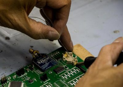 A PCB Board Manufacturer Constructing a PCB Circuit Board